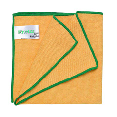 WYPALL* Microfibre Cloths with MICROBAN® Protection - Yellow
