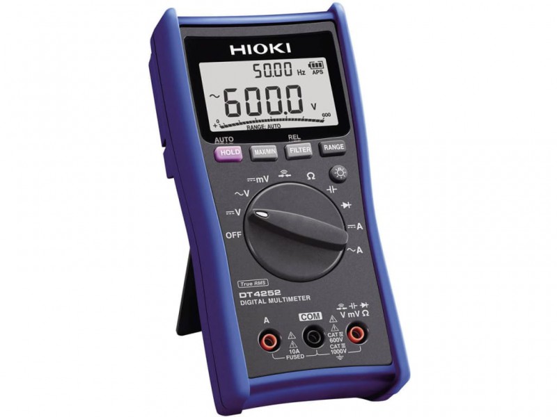 DIGITAL MULTIMETER With fused measurement terminals DT4255