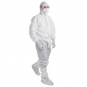 Kimtech™ A6 Cleanroom, Non-Sterile Liquid Splash Protection Coverall with Hood 47681