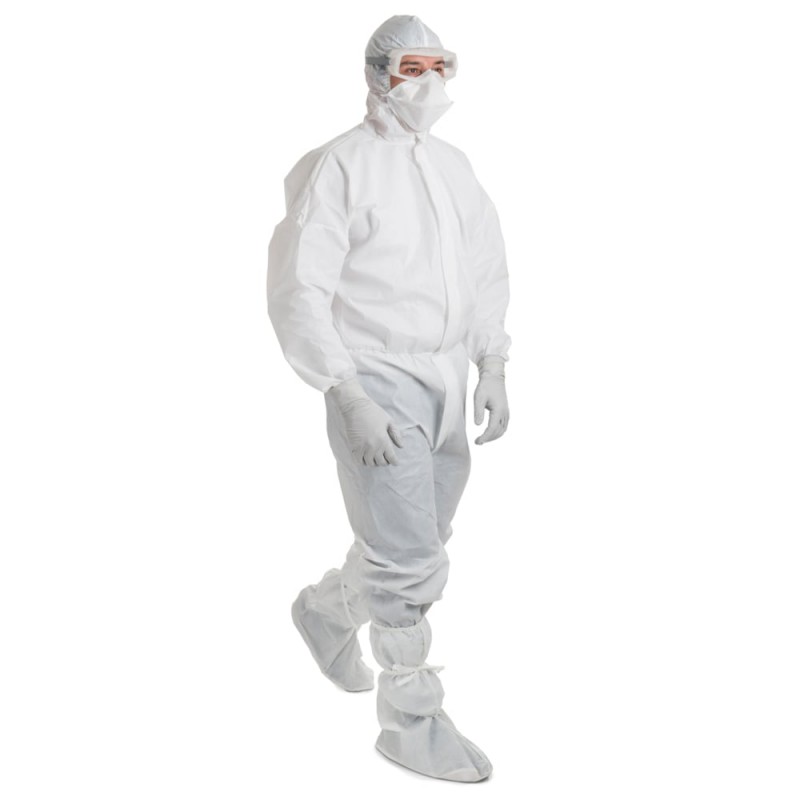 Kimtech™ A6 Cleanroom, Non-Sterile Liquid Splash Protection Coverall with Hood 47681