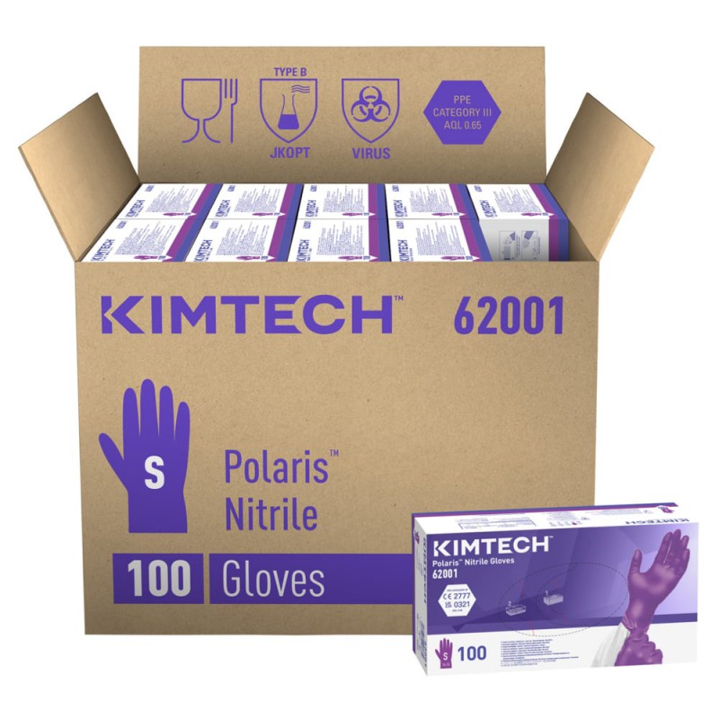 Kimtech™ Polaris™ Nitrile Ambidextrous Gloves 62001