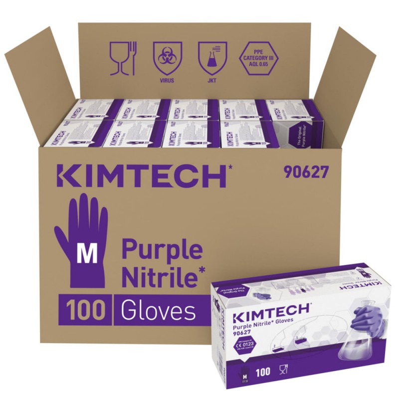 Kimtech™ Purple Nitrile™ Ambidextrous Gloves 90627