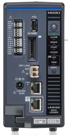 Data Loggers Advanced model LR8102