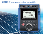 Measure insulation resistance while the solar PV system continues to generate