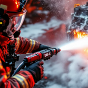 DAF-E: Advanced Fire Suppression Agent for Lithium Batteries and EV Car