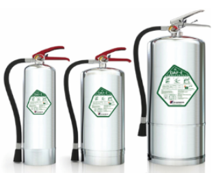Lithium ion battery specific fire extinguisher