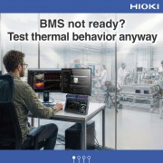 Hioki Launches High-Speed Thermistor Modules U8557 and LR8537 — Fast, Multi-Channel Temperature Measurement for EV and Energy Development