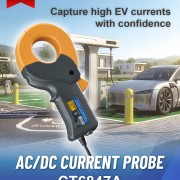 Hioki Launches AC/DC Current Probe CT6847A for Heavy-duty EV Evaluation, with 2000 A Capability in a Conventional Form Factor