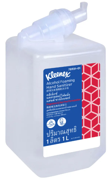 Kleenex ® Alcohol Foaming Hand Sanitiser 1L 78931