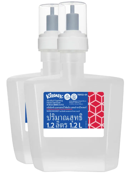 Kleenex ® Alcohol Foaming Hand Sanitiser 1.2L 78932